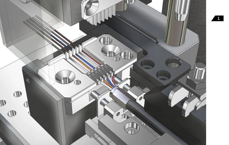 Complex Customized H136 Steel Household Product Injection Mould, Plastic Molding for Clamp