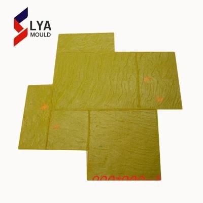 PU Landscape Custom Rubber Stamp Concrete Patterns