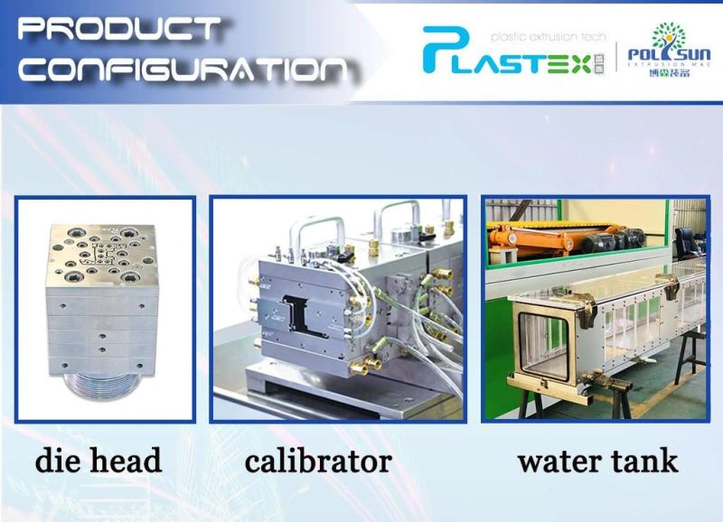 PVC-WPC Extrusion Mould High Speed Cooling Head Exrusion Tooling