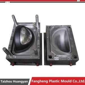 Plastic Injection Dust Bin Trashcan Rotate Cap Lid Mould
