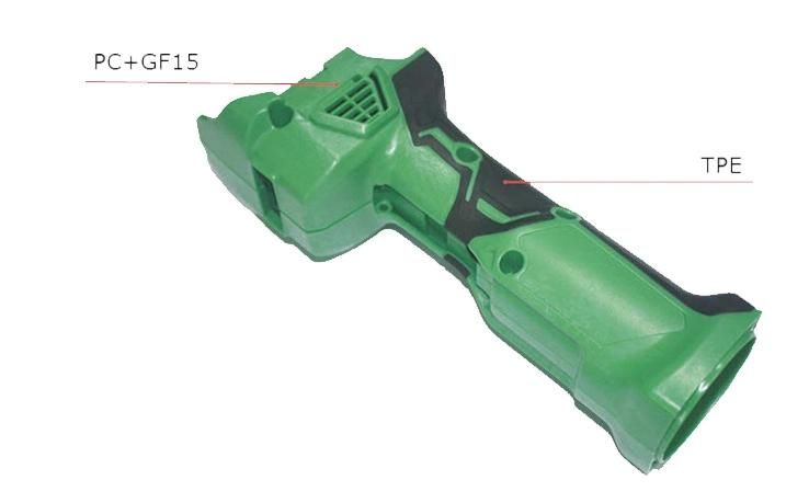 2 Color Cement Nail Gun Plastic Injeciton Moulding Shell