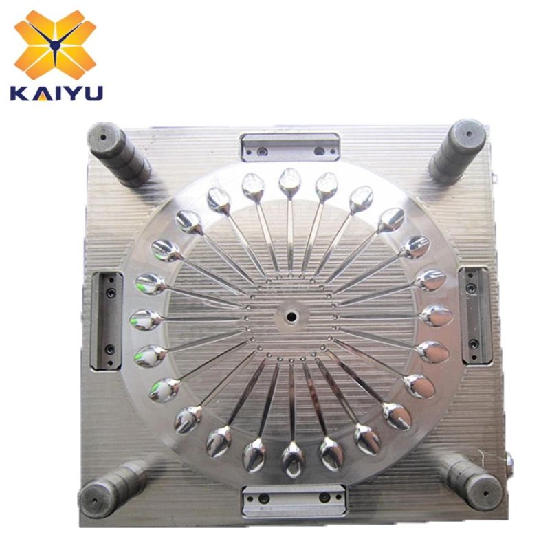 2019 Newly Design Hot Runner Plastic Injection Disposable Spoon Mould