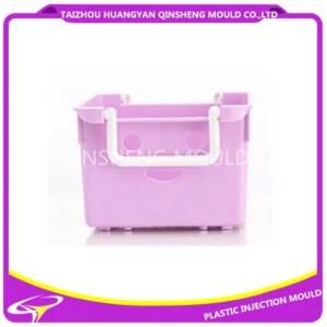Plastic Shopping Basket Mould with Handle
