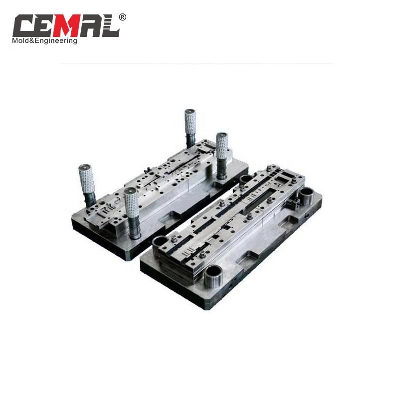 Plastic Injection Mold Custom High Precision 2 Cavity Double Color Injection Plastic Tool Mould