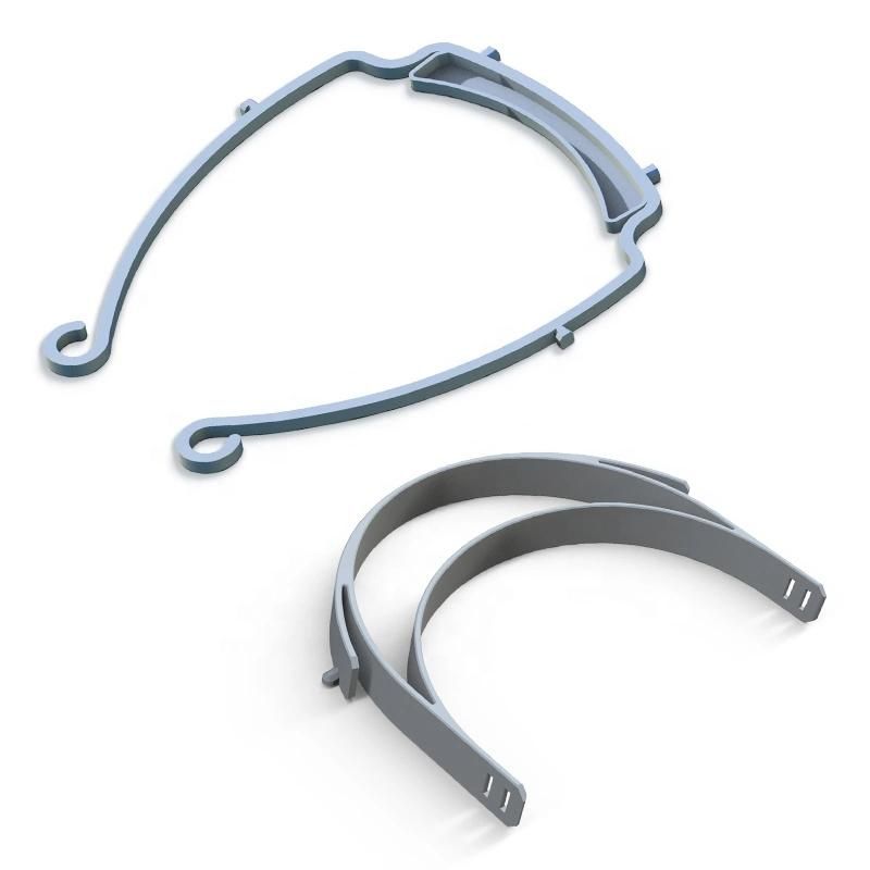 Customized Plastic Parts for Face Shield Bracket Hot Sale Products