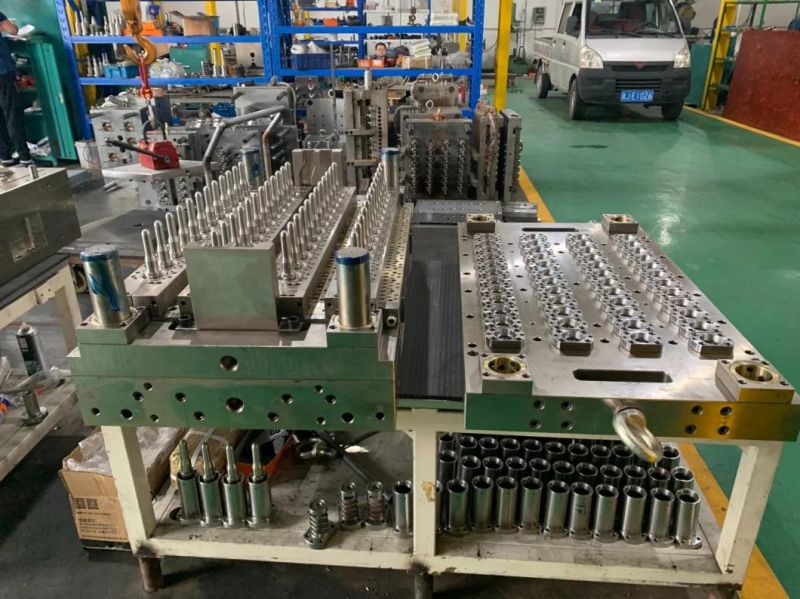 Short Tail 12 Cavity Pet Plastic Preform Mould with Hot Runner Injection Plastic Preform Mould/Pneumatice Valve Gate System