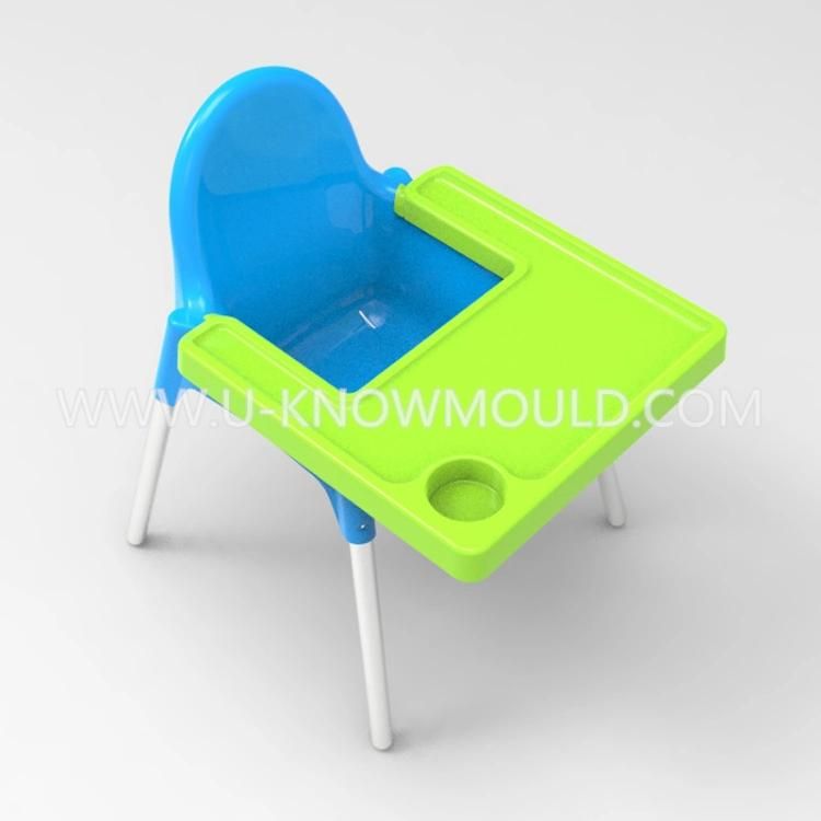 Professional Design Kids Feeding Chair Mold Plastic Baby Dining Chair Mould
