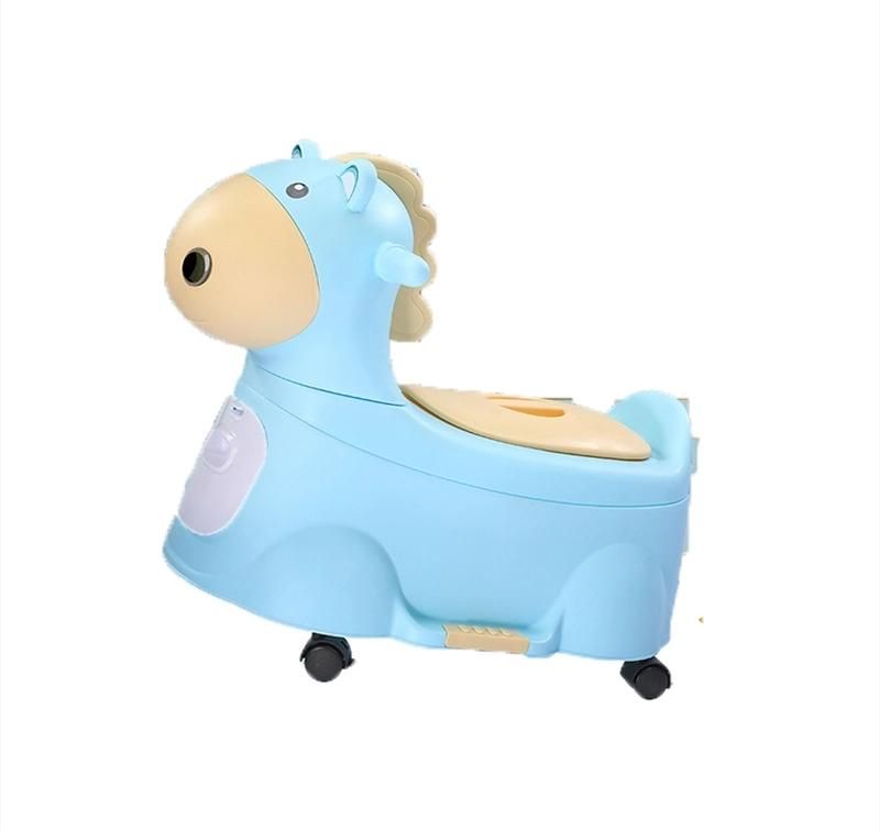 Cute Cartoon Infant Kids Closestool PU Potty Injection Mould