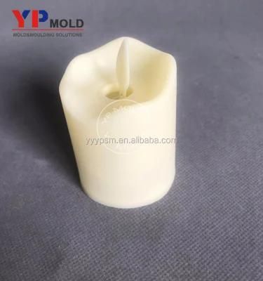 Vertical Stripe Cylinder Transparent Candle Making Mould Aromatherapy Molds Acrylic Candle ...