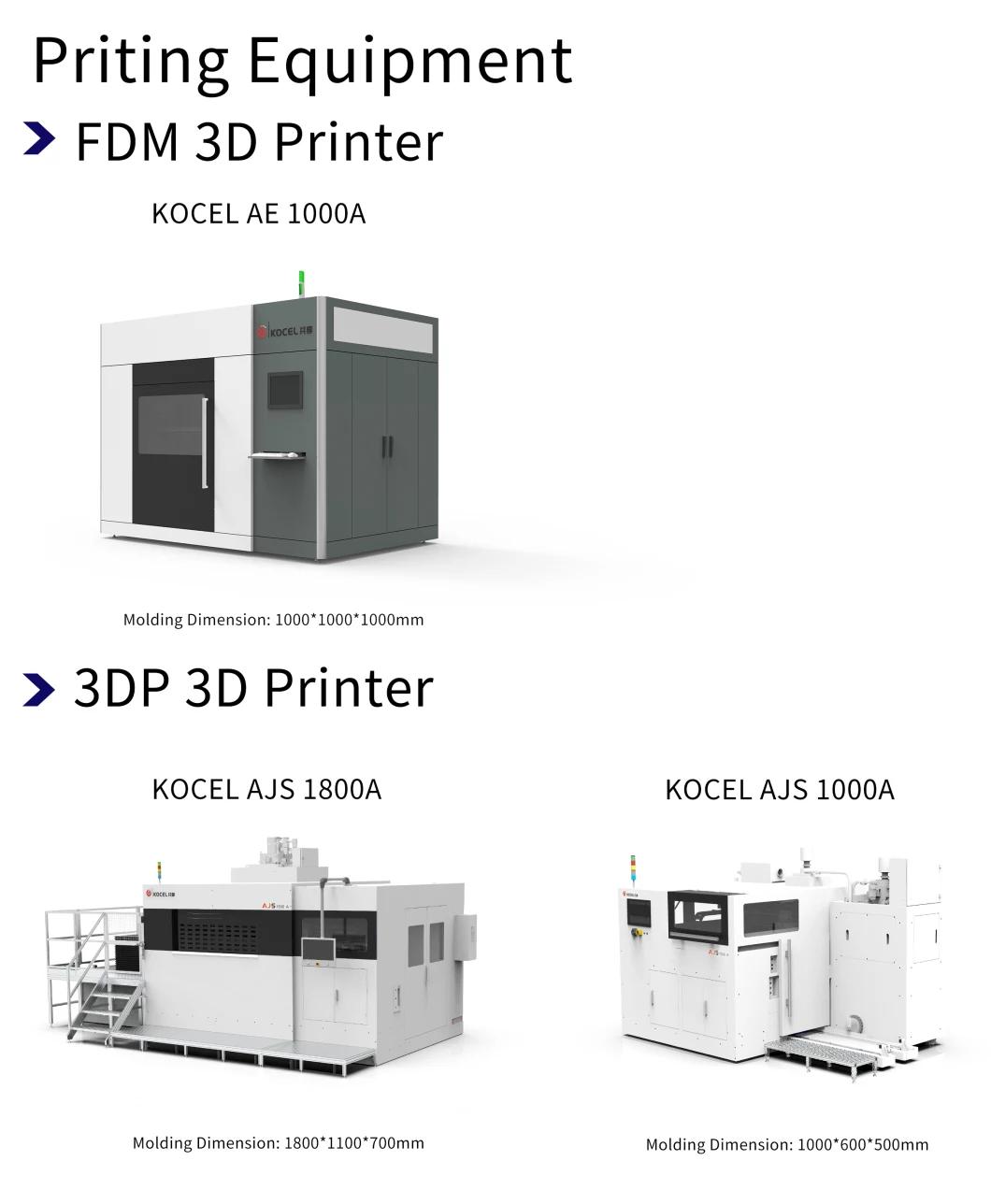 KOCEL Customized 3D Printing Machine FDM Composited Pattern Composite Mould by Foundry  Mold 3D Printer for Auto Parts Spare Part Casting Mold
