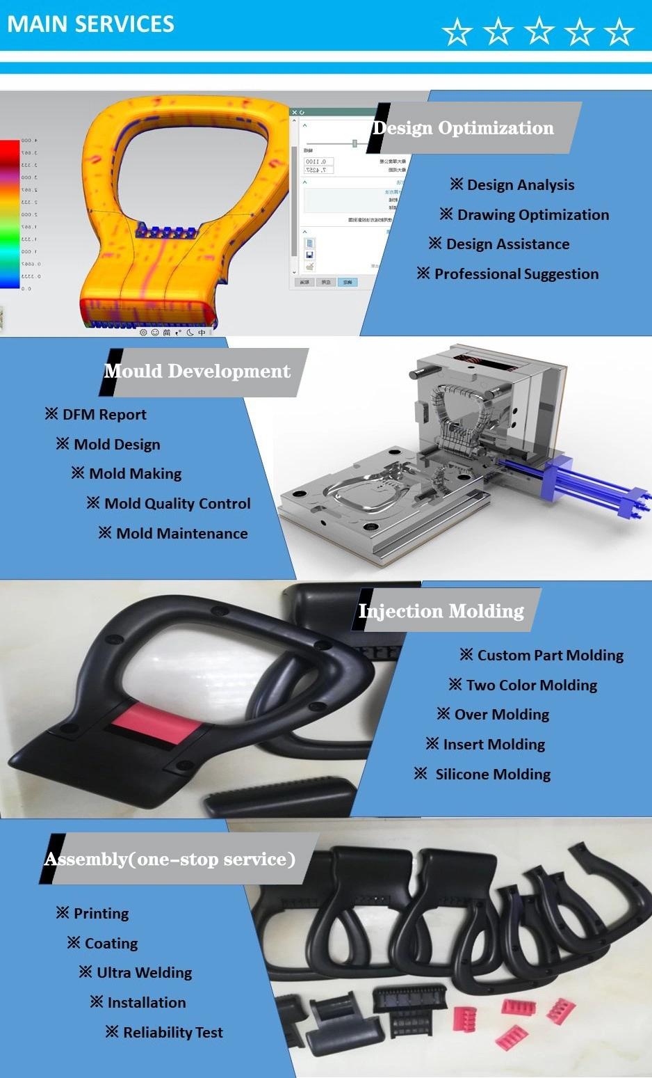 Custom High Quality Plastic Injection Mould for Smart Home Project High Tech Device Fashion Display