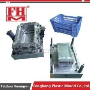 Plastic Injection Turnover Storage Crate Box Mold