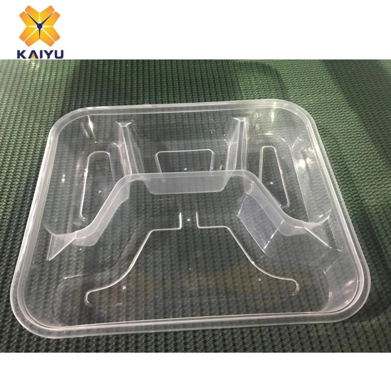 Food Takeaway Packaging Container Wiath Cover Plastic Lunch Box Mould