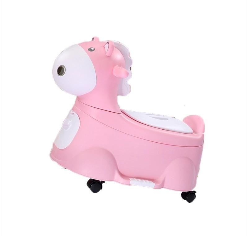 Cute Cartoon Infant Kids Closestool PU Potty Injection Mould