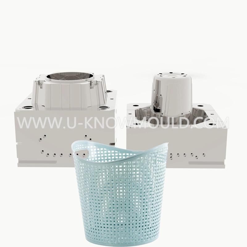 Laundry Basket Mold Plastic Storage Basket Mould