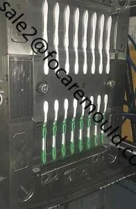 Two-Color Tooth Brush Handle Plastic Injection Moulds