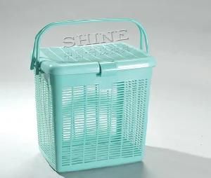 Shopping Basket Mould with Handle &amp; Lid