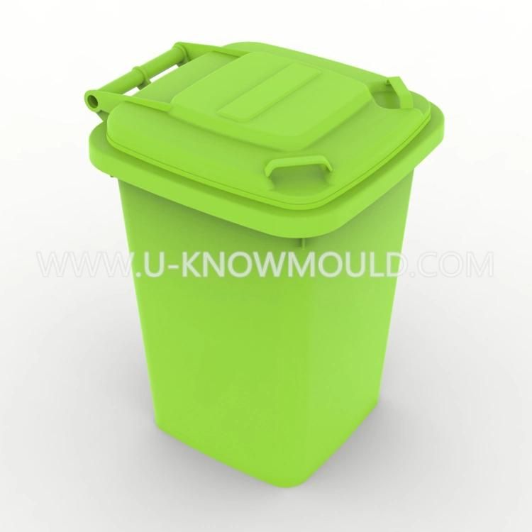 Plastic Outdoor Environmental Protection Classification Trash Can Mold