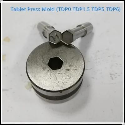 Tablet Press Tdp-0 Tdp-1.5 Tdp-5 Tdp-6 Tungsten Carbide Dies Single Punch Press Dies