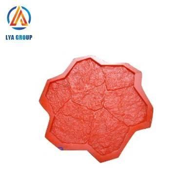 Wooden Natural Stone Wall Concrete Rock Stamp Mat Mold for Concrete