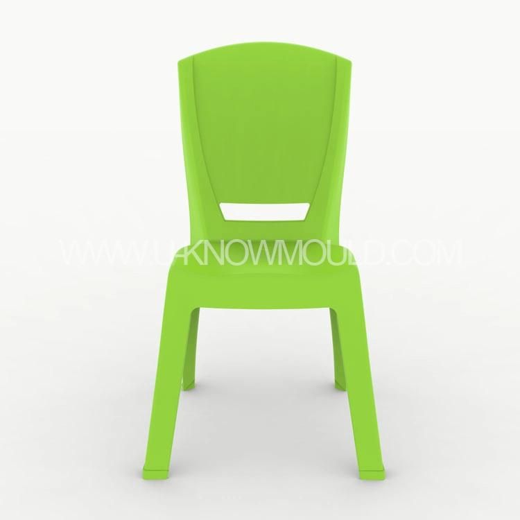 Plastic Thickened Backrest Antiskid Chair Injection Mould Plastic Armless Chair Mold