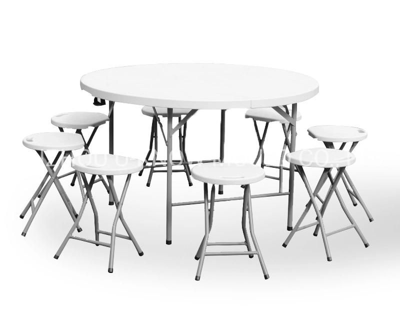 Plastic Mold for Rectangle Dining Table and Chairs Injection Mould