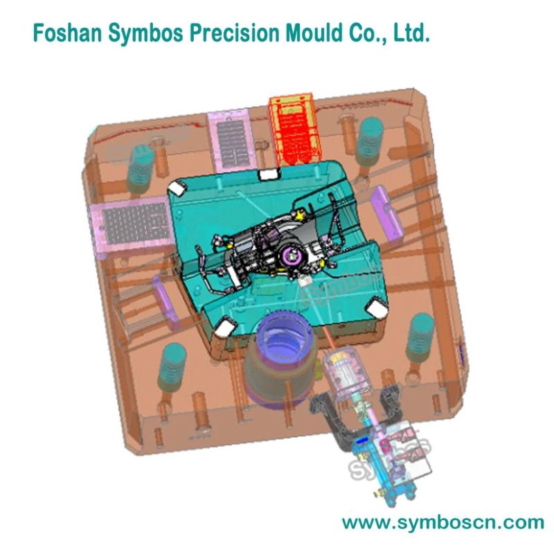 OEM Design Complex Thick Wall Casting Mould Aluminium Die Casting Mould with Durability for Automotive Base Mould
