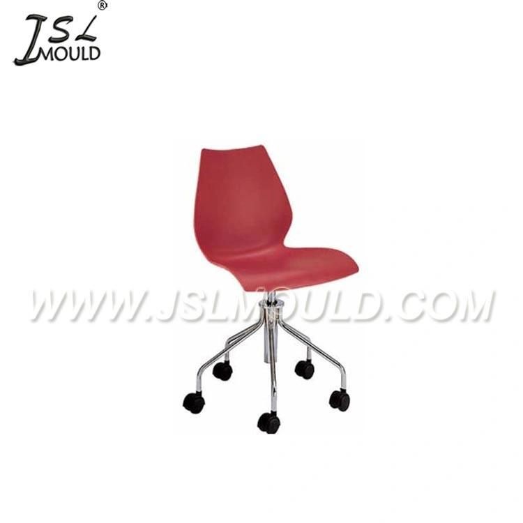 Metal Leg Plastic Chair Seat Back Mold