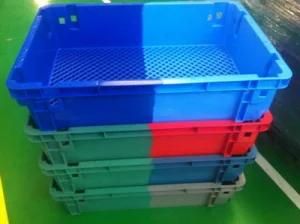 Two Color Plastic Crate Injection Moulding Plastic Mould