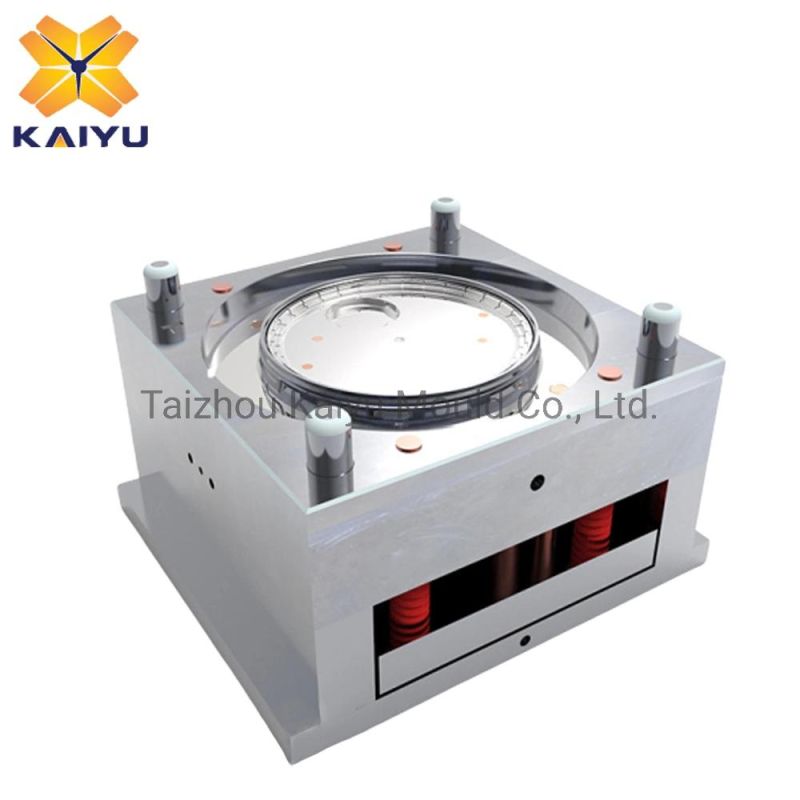 Injection Mould for Recycle PP Plastic Material Bucket Pail Lid Molding