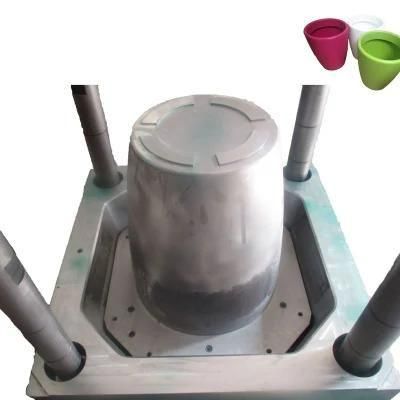 Injection Molding Maker Produce Rectangle Plastic Flower Pot Mold