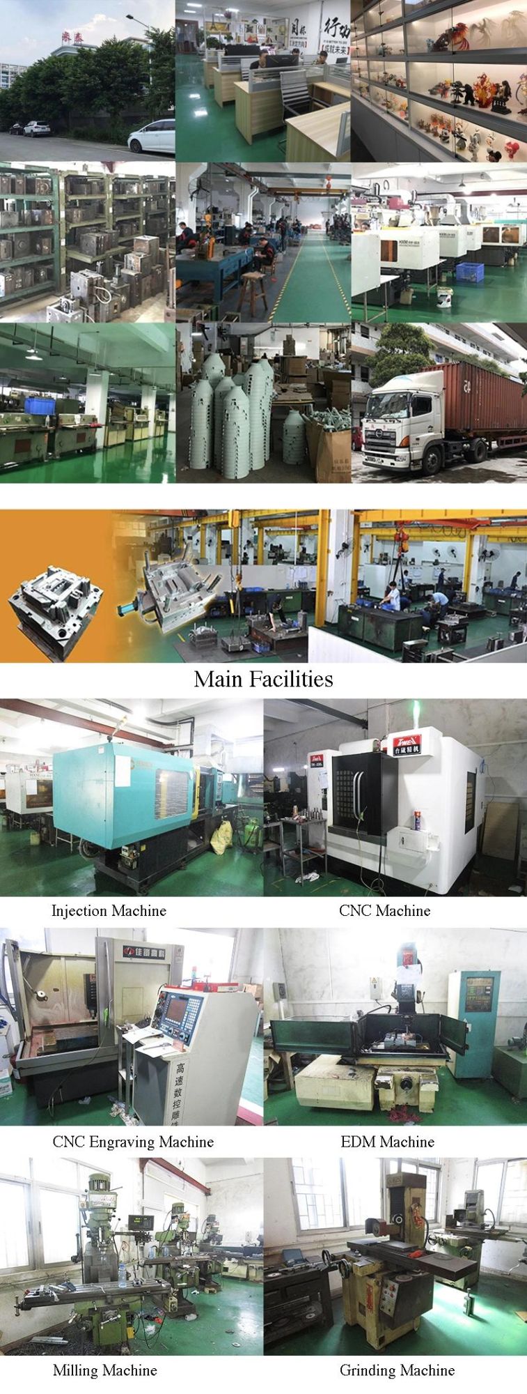 Custom Injection Mold for Plastic Parts and Electronic Part Moulds