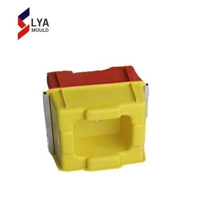 Concrete Plastic Interlocking Brick Block Mould Mold in Moulds