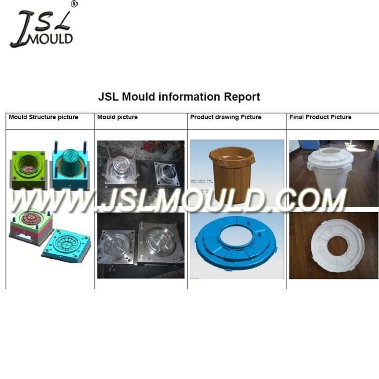 Injection Plastic Rubbish Bin Mould