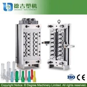 12 Cavity Hot Runner Valve Pin Pet Preform Plastic Bottle Mould