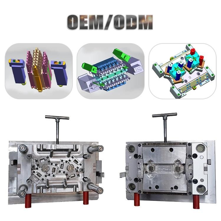 China Mold Factory Custom Tooling Parts Double Plastic Injection Mould for Household/Electronic Products with PP/POM in Molding Company