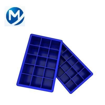 OEM Food Grade Colorful Silicone Ice Cube Tray Ice Molding