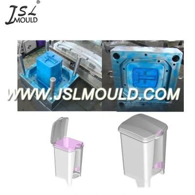 Customized Injection Plastic Foot Pedal Bin Dustbin Mould