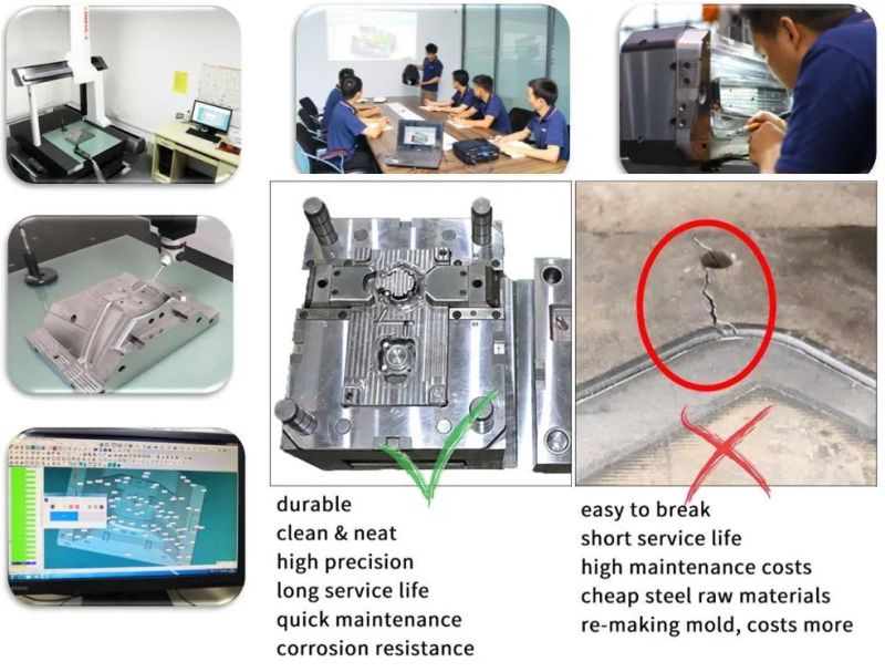 Lkm Plastic Injection Mold Electronic Plastic Components Mould