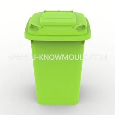 Plastic Outdoor Environmental Protection Classification Trash Can Mold