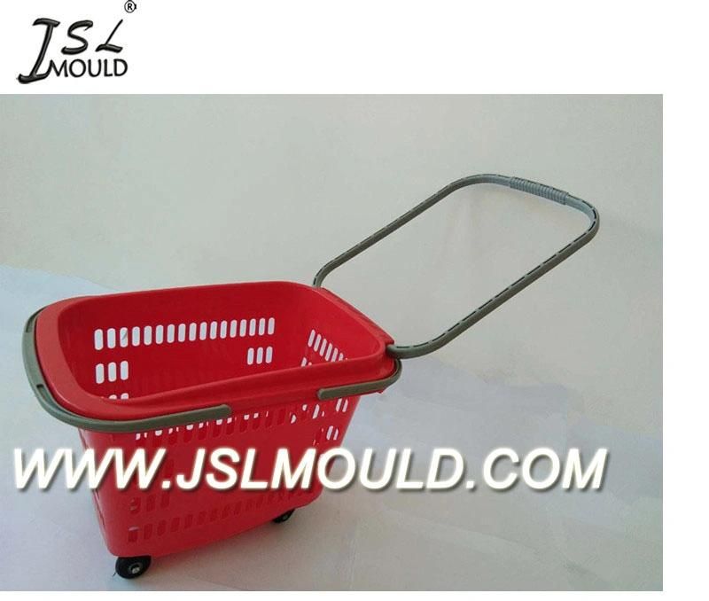 Injection Plastic Shopping Hand Basket Mould