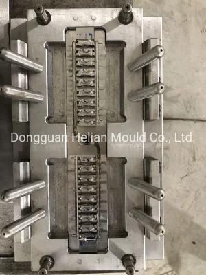 16 Cavites #5 Nylon Non-Lock Silder Body Mould Zinc Alloy Die Casting Mould