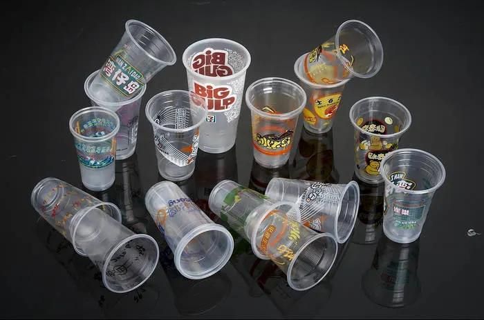 Different Shape Drink Cup Glass Mould, Disposable Plastic Cup Mold with Forming Cutting Stackable