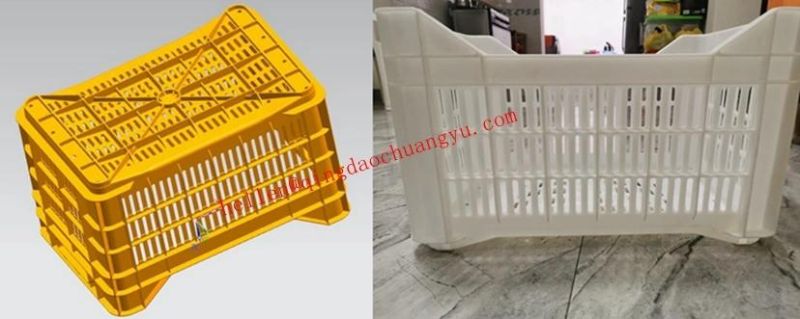 Custom Plastic Storage Box Injection Mold for Collapsible Pallet Box