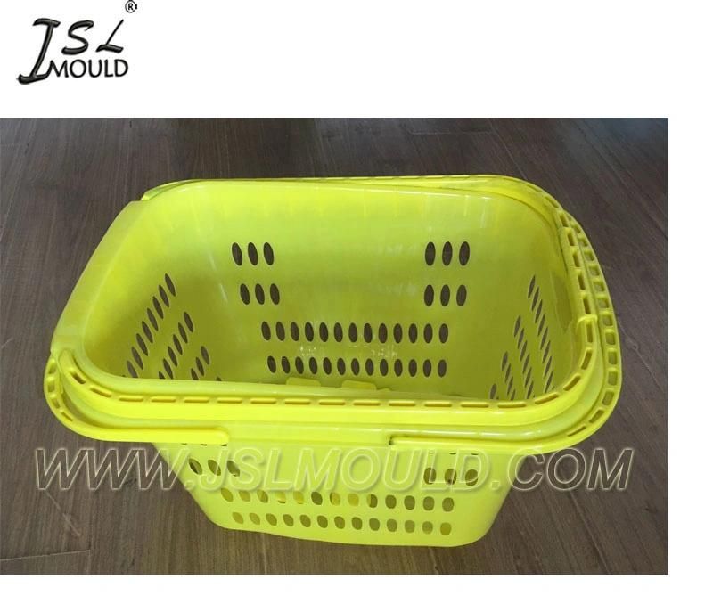 Injection Plastic Shopping Hand Basket Mould