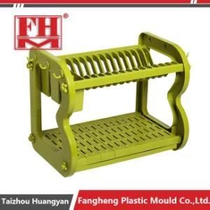 Plastic Kitchen Shelf for Plates and Bowls Plastic Injection Mould/Tooling