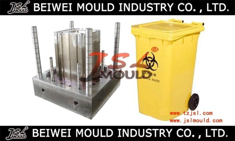 Customized Injection Plastic Foot Pedal Bin Dustbin Mould