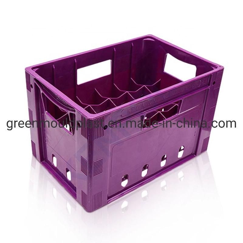 OEM High Quality Injection Plastic Vegetable & Fruit Crate Mold Factory