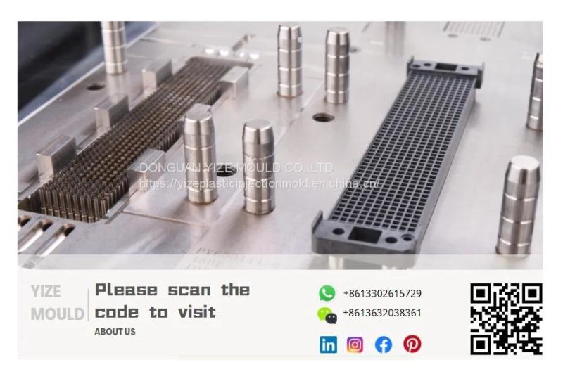 Supported Designs Precision Connector Injection Mold Supplier for Consumer Electronics, Industry, Transportation