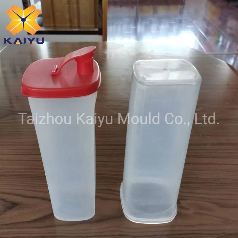 8 Cavity Injection Mold Making Plastic Square Water Cup Mould Manufacturer